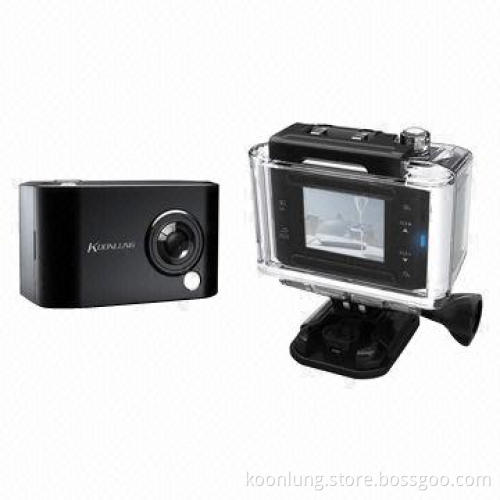 Mobile DVR, Full HD/1.5-inch TFT Screen/170° Wide Angle Lens/A2S60 Chipset/60m Waterproof Case